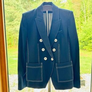 Veronica Beard Navy Blazer Size 10